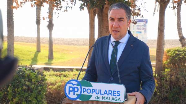 Elías Bendodo portavoz PP-A presidente PP Málaga Elías Bendodo portavoz PP-A presidente PP Málaga