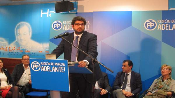 FERNANDO LÓPEZ MIRAS TRAS CONOCERSE QUE SERÁ CANDIDATO PP A PRESIDIR MURCIA FERNANDO LÓPEZ MIRAS TRAS CONOCERSE QUE SERÁ CANDIDATO PP A PRESIDIR MURCIA
