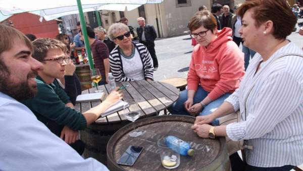 Íñigo Errejón Y Daniel Ripa En Avilés Íñigo Errejón Y Daniel Ripa En Avilés
