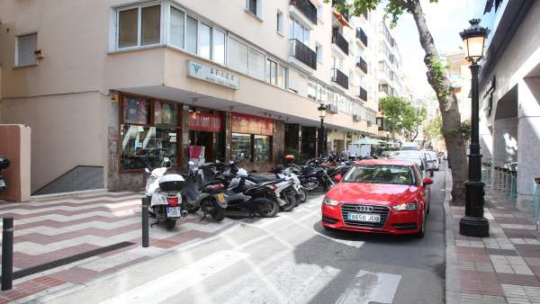 Calle Alonso de Bazán marbella obra movilidad Calle Alonso de Bazán marbella obra movilidad