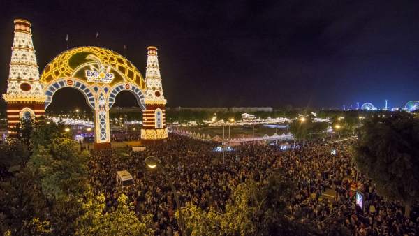 'Alumbrao' de la Feria de Abril de Sevilla 'Alumbrao' de la Feria de Abril de Sevilla