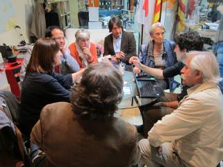 Reunión del Comité Ejecutivo del Pacte Nacional pel Referèndum.