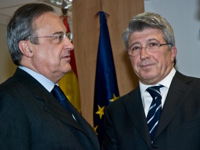Florentino Pérez y Enrique Cerezo