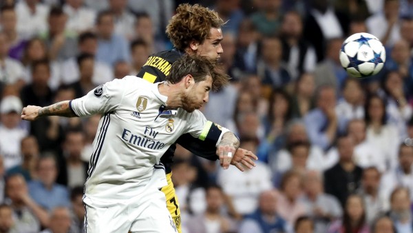 Ramos y Griezmann Ramos y Griezmann
