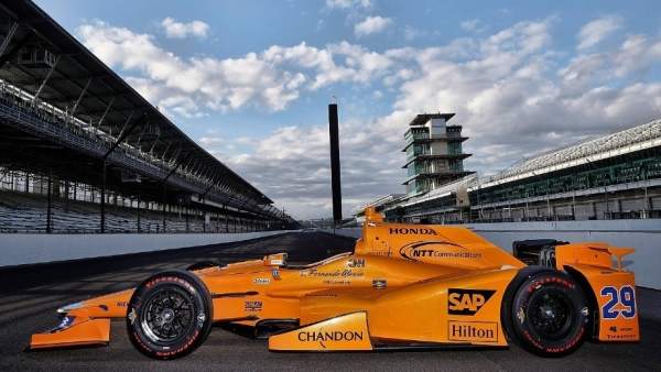 McLaren de Alonso para las 500 millas de Indianápolis McLaren de Alonso para las 500 millas de Indianápolis