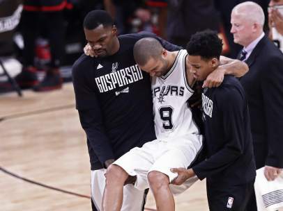 Tony Parker, lesionado