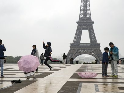 'Selfie' con la Torre Eiffel