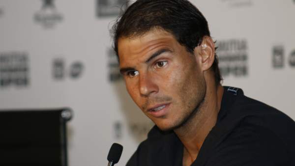 Rafa Nadal en el Mutua Madrid Open Rafa Nadal en el Mutua Madrid Open