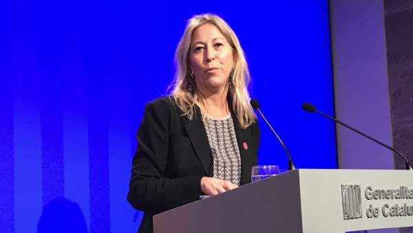 Neus Munté, consellera y portavoz de la Generalitat. Neus Munté, consellera y portavoz de la Generalitat.