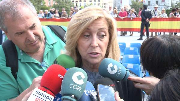Dancausa 'tranquila' por la investigación de Mercamadrid Dancausa 'tranquila' por la investigación de Mercamadrid