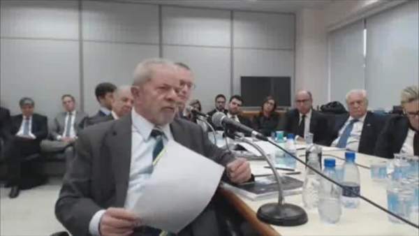Lula da Silva, ante el juez Lula da Silva, ante el juez