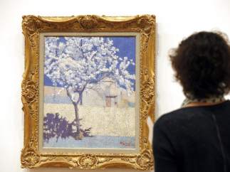 'Árbol en flor', de Achille Laugé en la exposición 'París, fin de siglo. Signac, Redon, Toulouse-Lautrec y sus contemporáneos'
