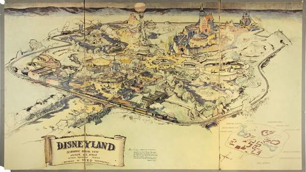 Plano de Disneyland Plano de Disneyland