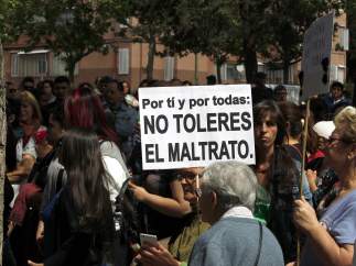 Protesta contra la violencia machista