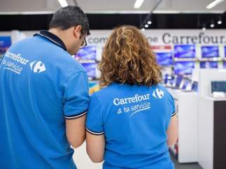 Empleados de Carrefour