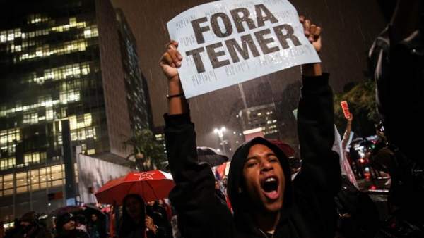 Manifestaciones contra Temer Manifestaciones contra Temer