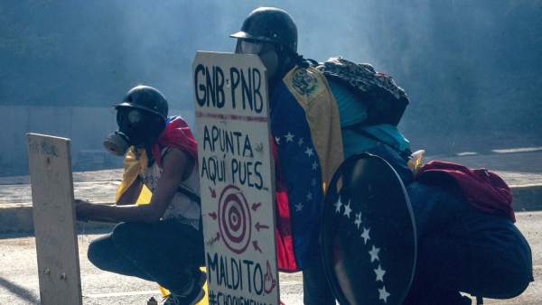 Protestas en Caracas Protestas en Caracas