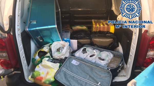 Material incautado por la Policía Nacional en la Operación 'Kevin' Material incautado por la Policía Nacional en la Operación 'Kevin'
