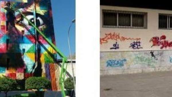 Grafiti artístico y vandálico Grafiti artístico y vandálico