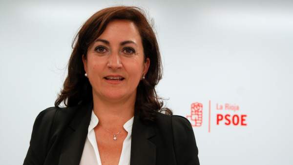 La portavoz del PSOE en el Parlamento, Concha Andreu La portavoz del PSOE en el Parlamento, Concha Andreu