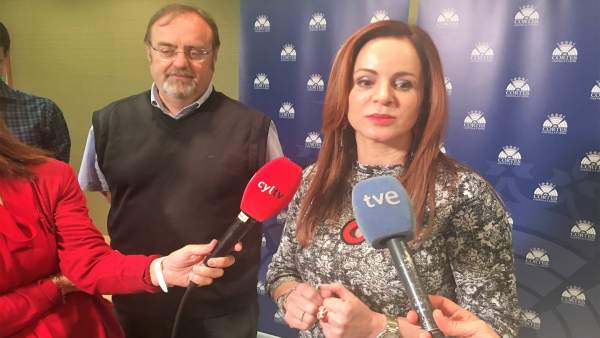 Valladolid.- Fernando Rey y Silvia Clemente Valladolid.- Fernando Rey y Silvia Clemente