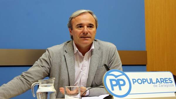 El portavoz del PP, Jorge Azcón El portavoz del PP, Jorge Azcón