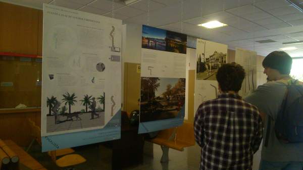 Exposición de los diseños ganadores. Exposición de los diseños ganadores.