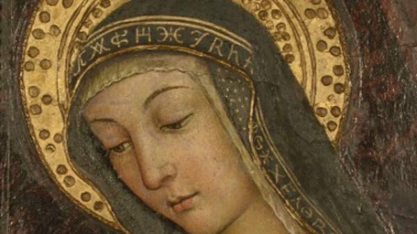 El retrato de la VIrgen de Pinturcchio (siglo XV) El retrato de la VIrgen de Pinturcchio (siglo XV)