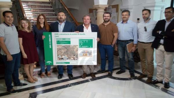 Presentación del proyecto de la depuradora de aguas de Arjonilla. Presentación del proyecto de la depuradora de aguas de Arjonilla.