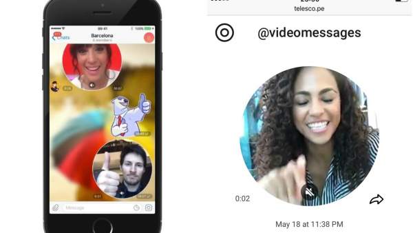 La nueva función de videollamada de Telegram La nueva función de videollamada de Telegram