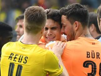 Bartra, emocionado