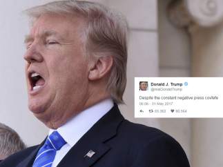 Trump y su desliz en Twitter
