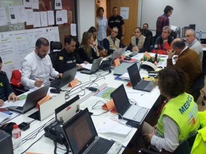 Operativo en el ejercicio de emergencias 'Cantabria 2017' (Archivo)