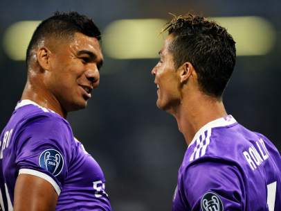 Casemiro y Cristiano