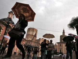 Lluvia en Valencia