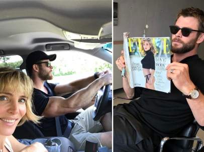 Elsa Pataky y Chris Hemsworth