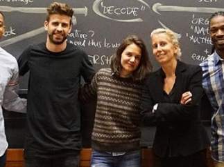 Gerard Piqué y Katie Holmes