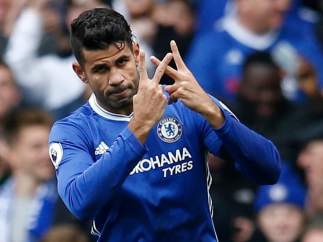 Diego Costa con el Chelsea