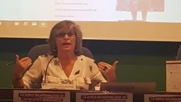 Una de las intervenciones de la jornada Una de las intervenciones de la jornada