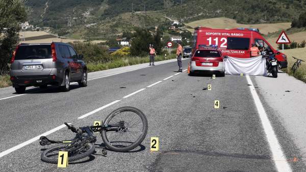 Atropello mortal a un ciclista Atropello mortal a un ciclista