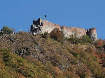 Castillo de Poenari (Rumanía)