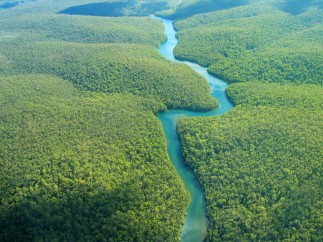 Río amazonas térmica