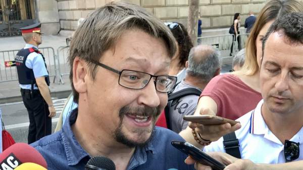 Imagend de Xavier Domènech, de Catalunya En Comú Imagend de Xavier Domènech, de Catalunya En Comú