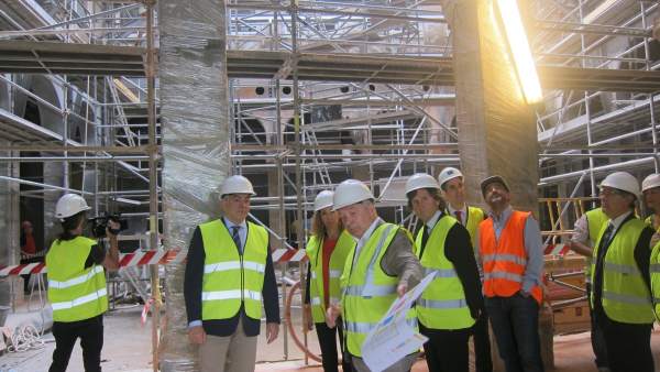El delegado del Gobierno,Javier de Andrés, en el edificio de La Aduana en Bilbao El delegado del Gobierno,Javier de Andrés, en el edificio de La Aduana en Bilbao