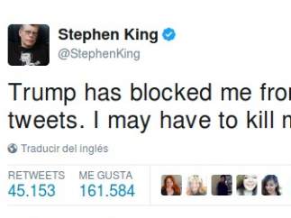 Stephen King y Donald Trump