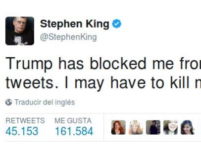 Stephen King y Donald Trump
