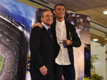 Cristiano Ronaldo y Florentino Perez