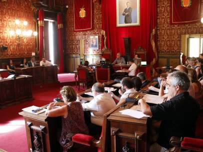 Plano general del pleno del Ayuntamiento de Tarragona