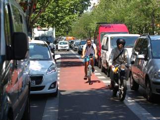 Carril ciclista Sagasta