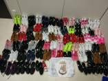 Salamanca. Zapatillas inacutadas en el Rastro